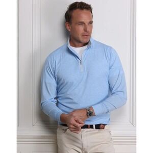 NWT Collars and Co DriRelease® Performance Pullover Coastal Blue Medium